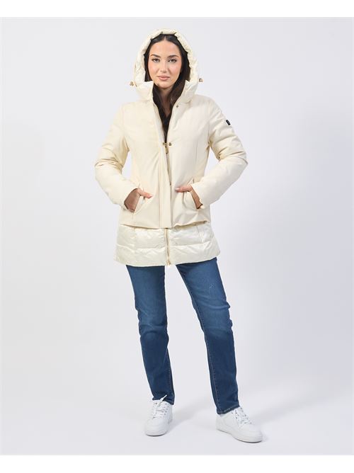 Manteau femme Yes Zee avec empiècements en nylon YES ZEE | O086-NU000157